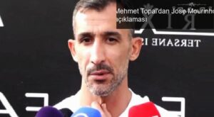 Mehmet Topal’dan Jose Mourinho açıklaması