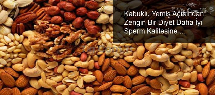 Kabuklu Yemiş Açısından Zengin Bir Diyet Daha İyi Sperm Kalitesine Neden Olur Mu?