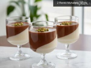 2 Renkli Muhallebi Tanımı